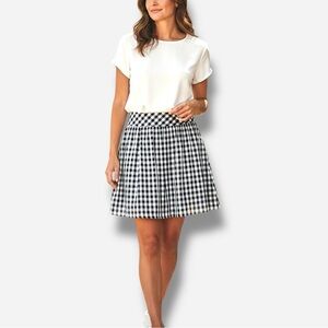 🌸New🌸 Gap Women’s Plaid Skirt Size 10 Navy NWT